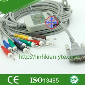 ECG cable 10 lead-nihon kohden